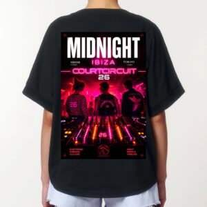Top Midnight Oversize Femme Noir ( en précommande )