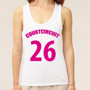 Débardeur 26 femme blanc ( en précommande )