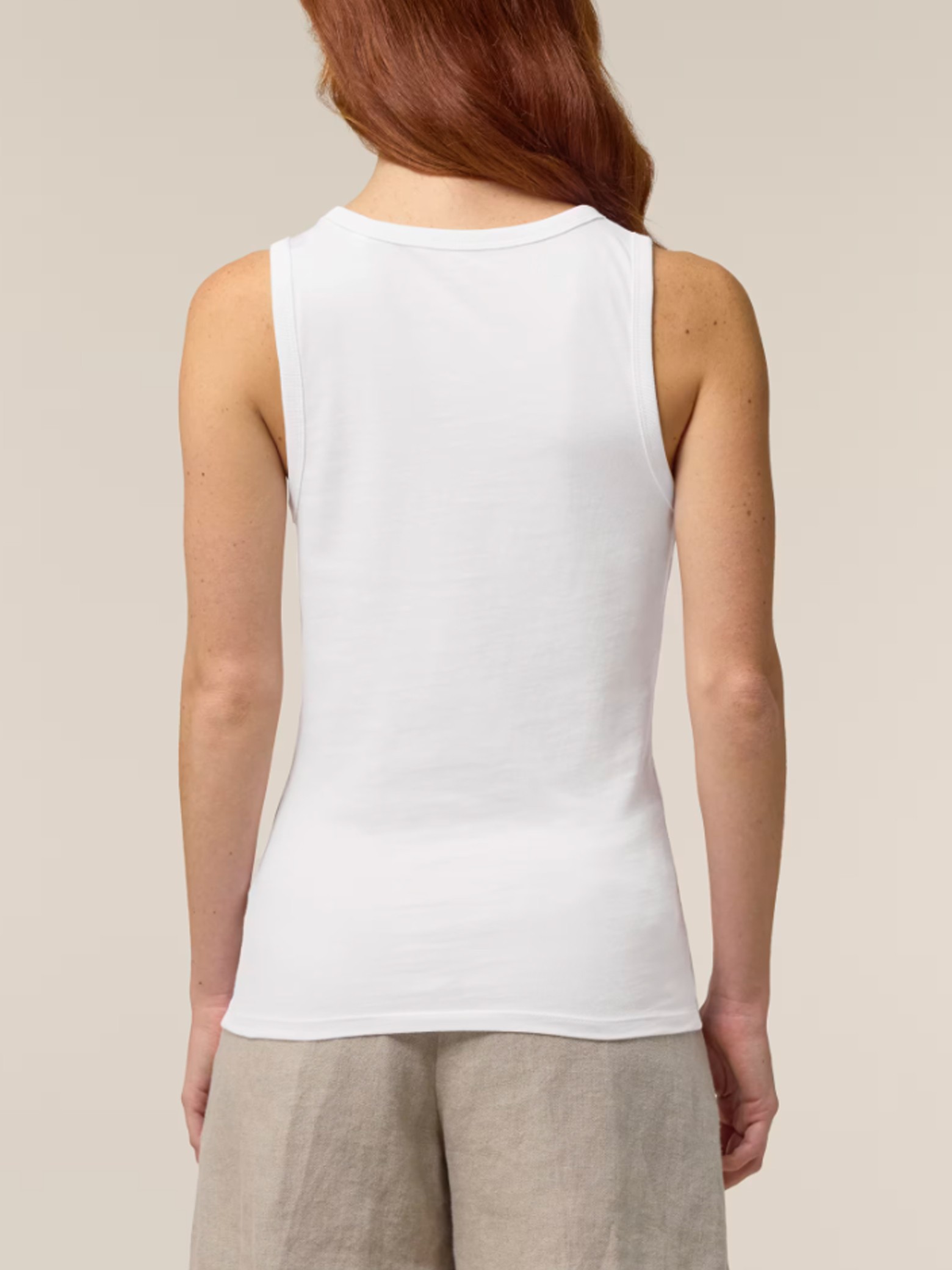 debardeur 26 femme blanc dos