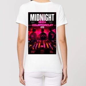 Tee Shirt Midnight Femme blanc ( en précommande )