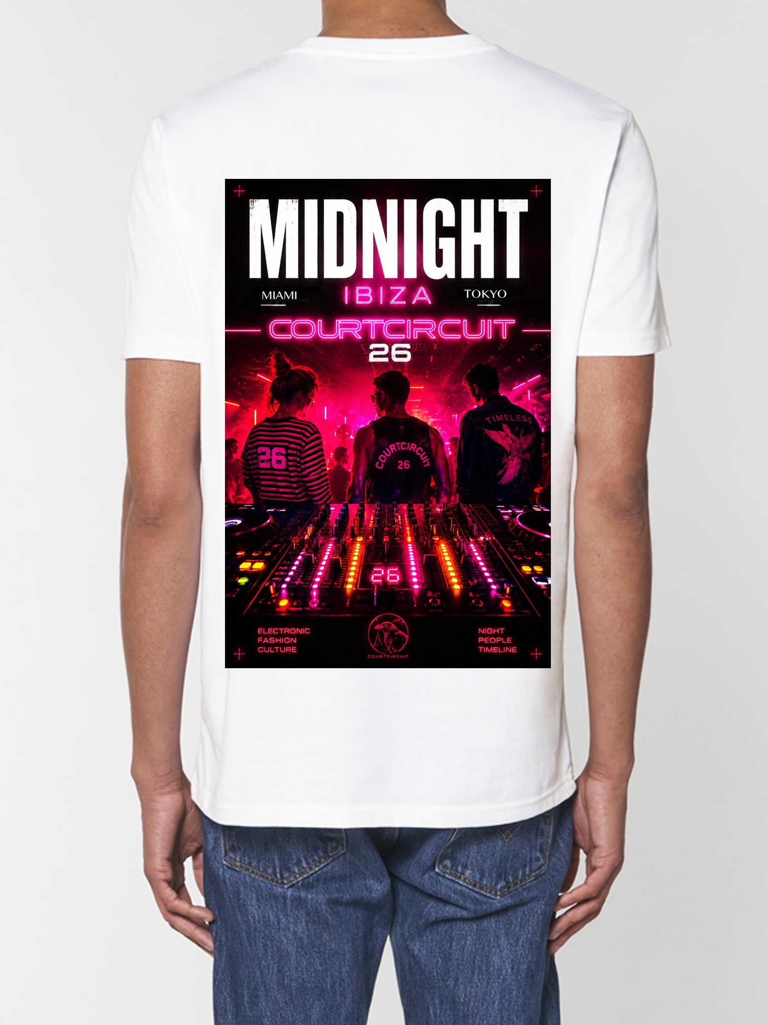 ts midnight blanc homme dos
