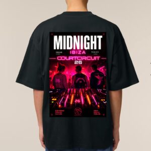 Tee Shirt Midnight Oversize Homme noir ( en précommande )