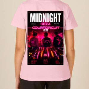 Tee Shirt Midnight Femme Rose ( en précommande )